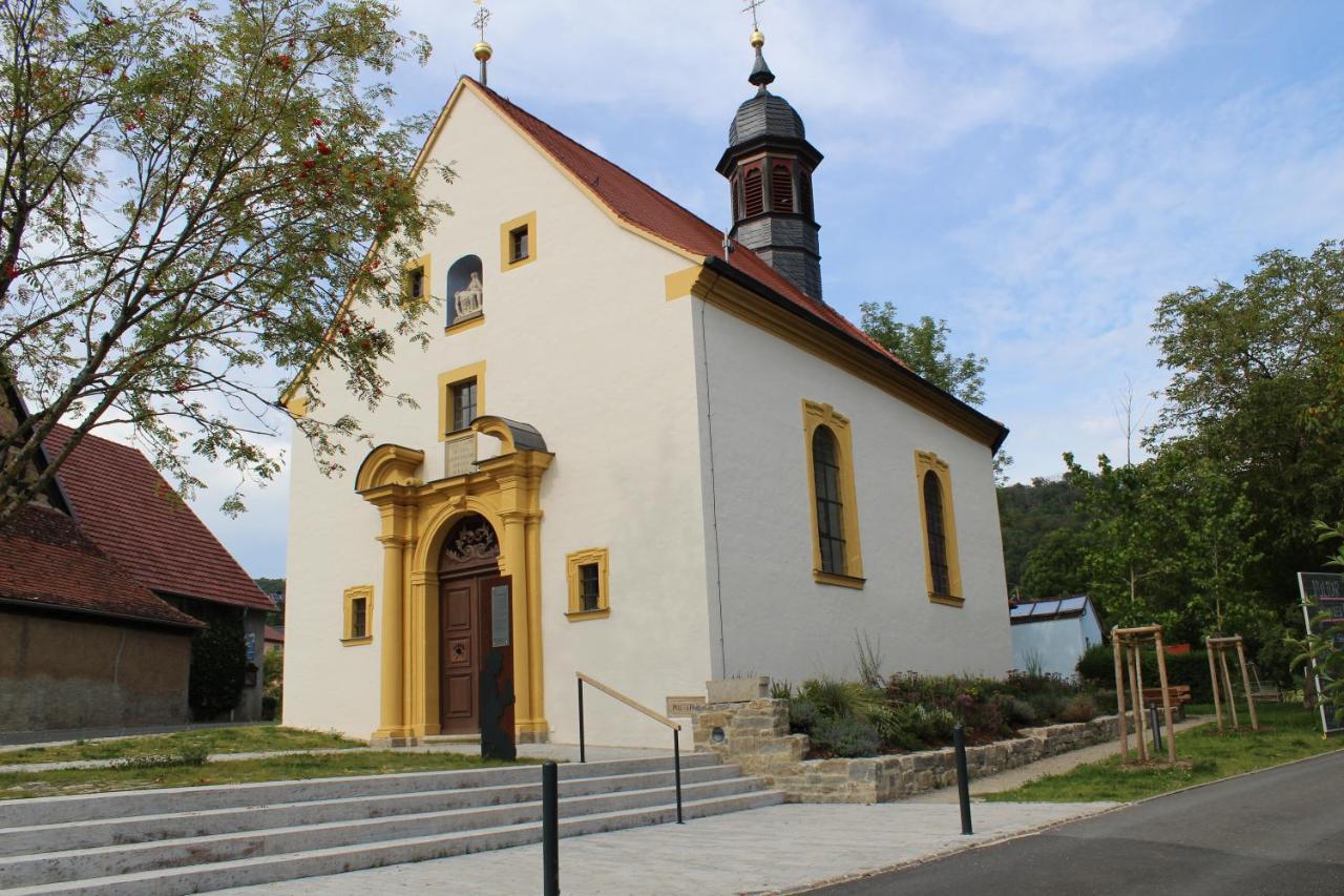 Ferienwohnung Forellenhof Oberschwarzach 外观 照片